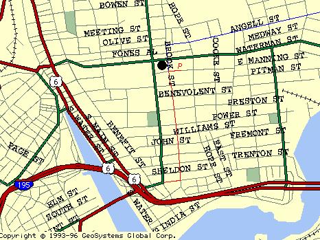 Map of Campus Area