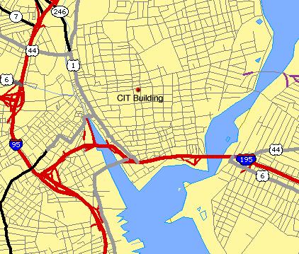Map of Providence